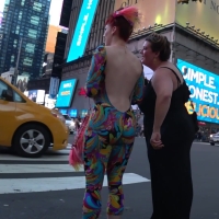 Candid rainbow haired hottie in a sexy one piece spandex outfit with a great ass emitetin-77.mp4-2022-10-29-15h45m35s962.jpg