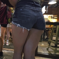 Denim college girl