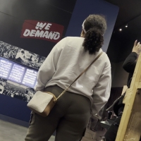 Museum panty lines