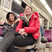Subway hottie