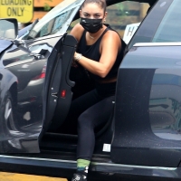 Vanessa Hudgens showing off her booty while grabbing breakfast in Los Feliz in Gymshark leggings 13.jpg