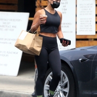 Vanessa Hudgens showing off her booty while grabbing breakfast in Los Feliz in Gymshark leggings 22.jpg