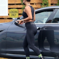 Vanessa Hudgens showing off her booty while grabbing breakfast in Los Feliz in Gymshark leggings 28.jpg