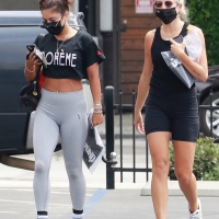 Vanessa Hudgens looking sexy in grey Gymshark leggings out in West Hollywood 05.jpg