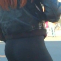 Candid orange haired girl with a great ass in leggings 67873039.jpg