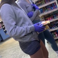 Two sexy ass candid babes in spandex shorts and leggings with great asses e8b4bd18a5bd23db7e1b18e77eee36cb8c8546be.jpeg