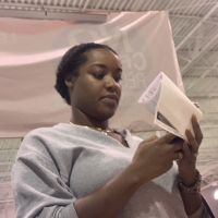 Candid big booty ebony milf shopping in black and white patterned leggings 65695646.jpg
