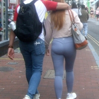 Candid girls in leggings DarkestBlue - Candid 62 - Teens & Older in Leggings and Lycra Shorts - 0014wk-52.jpg