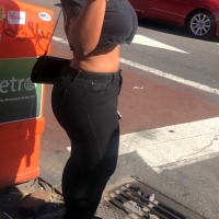 Busted by a sexy big boobed Morena chic showing her bra from below tumblr_pt0xxiRW9r1wd73z7_1280.jpg