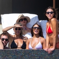 Olivia Culpo showing off her sexy body in a white bikini poolside in Cabo San Lucas 34.jpg