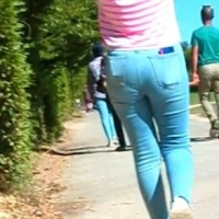 Candid Latina babe with a nice ass and vpl in tight jeans 68274948.jpg
