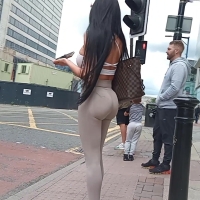 Fit brunette