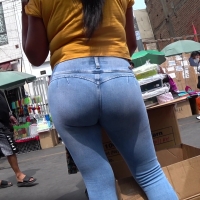 Sexy street vendor