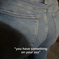 Big booty in jeans