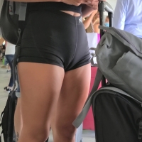 Nike Pro Swedish babe