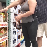 Bunch of sexy girls front and back out shopping in leggings sbdca331 - Candid Creepshots Front and Back 019 - 0099019-099.jpg