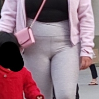 Bunch of sexy candid girls and milfs out in public in tight leggings sbdca331 - Candid creepshots front and back 005 - 004120210414-185925.jpg