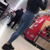 Slim brunette