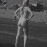 Infrared beach babes