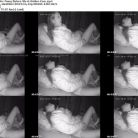 Hidden camera screens from the spy cam pack torrent Slut Wakes Up Early To Rub Her Pussy Before Work Hidden Cam_s.jpg