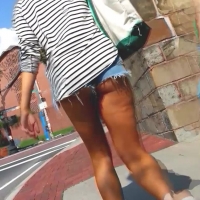 Cheeky college girl