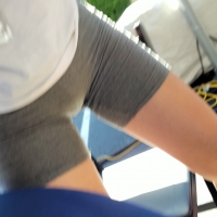 CandidsLover - Sexy light skinned mexican -candid gray leggings front 1 of2 - 00095.jpg