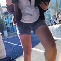 CandidsLover - Sexy light skinned mexican -candid gray leggings front 1 of2 - 001314.jpg