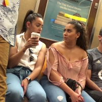 Thick chick in the subway