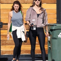 Alessandra Ambrosio out in black leggings in West Hollywood with a nice ass and gap 25.jpg