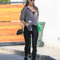 Alessandra Ambrosio out in black leggings in West Hollywood with a nice ass and gap 29.jpg