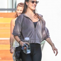 Alessandra Ambrosio out in black leggings in West Hollywood with a nice ass and gap 28.jpg