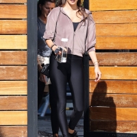 Alessandra Ambrosio out in black leggings in West Hollywood with a nice ass and gap 26.jpg