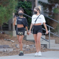 Vanessa Hudgens in spandex shorts after a workout session in West Hollywood 10.jpg