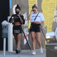 Vanessa Hudgens in spandex shorts after a workout session in West Hollywood 20.jpg