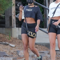 Vanessa Hudgens in spandex shorts after a workout session in West Hollywood 17.jpg