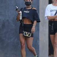 Vanessa Hudgens in spandex shorts after a workout session in West Hollywood 24.jpg