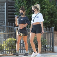 Vanessa Hudgens in spandex shorts after a workout session in West Hollywood 29.jpg