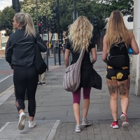 Sexy candid girls out in shorts London street candid short shorts_382FFB7.jpg