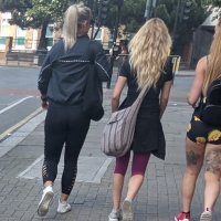 Sexy candid girls out in shorts London street candid short shorts_CB79EC0.jpg