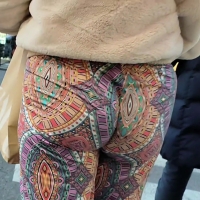 Patterned booty
