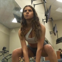 Cute candid brunette college gym girl working out in grey biker shorts (part 2) My Movie 1-2022-11-21-16h24m14s968.jpg