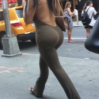 Brazilian bubble in leggings onesie