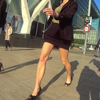Hot business woman