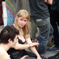 Candid blonde chick with nice tits showing major cleavage The biggest downblouse ever! (6).jpg