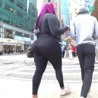 Candid pink haired ebony with a monster booty in black leggings C&G481.mp4-2022-11-27-11h34m29s384.jpg
