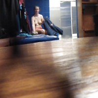 Spy cam in the locker room catches sexy volleyball girls getting nude Volleyball Locker Room Spy_78CB5F4.jpg