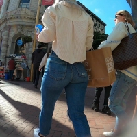 Blue jeans blonde