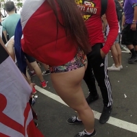 Sexy thick Latina ass