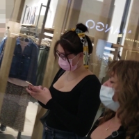 Nerdy cleavage