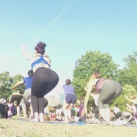 Yoga in the park (part 1)
